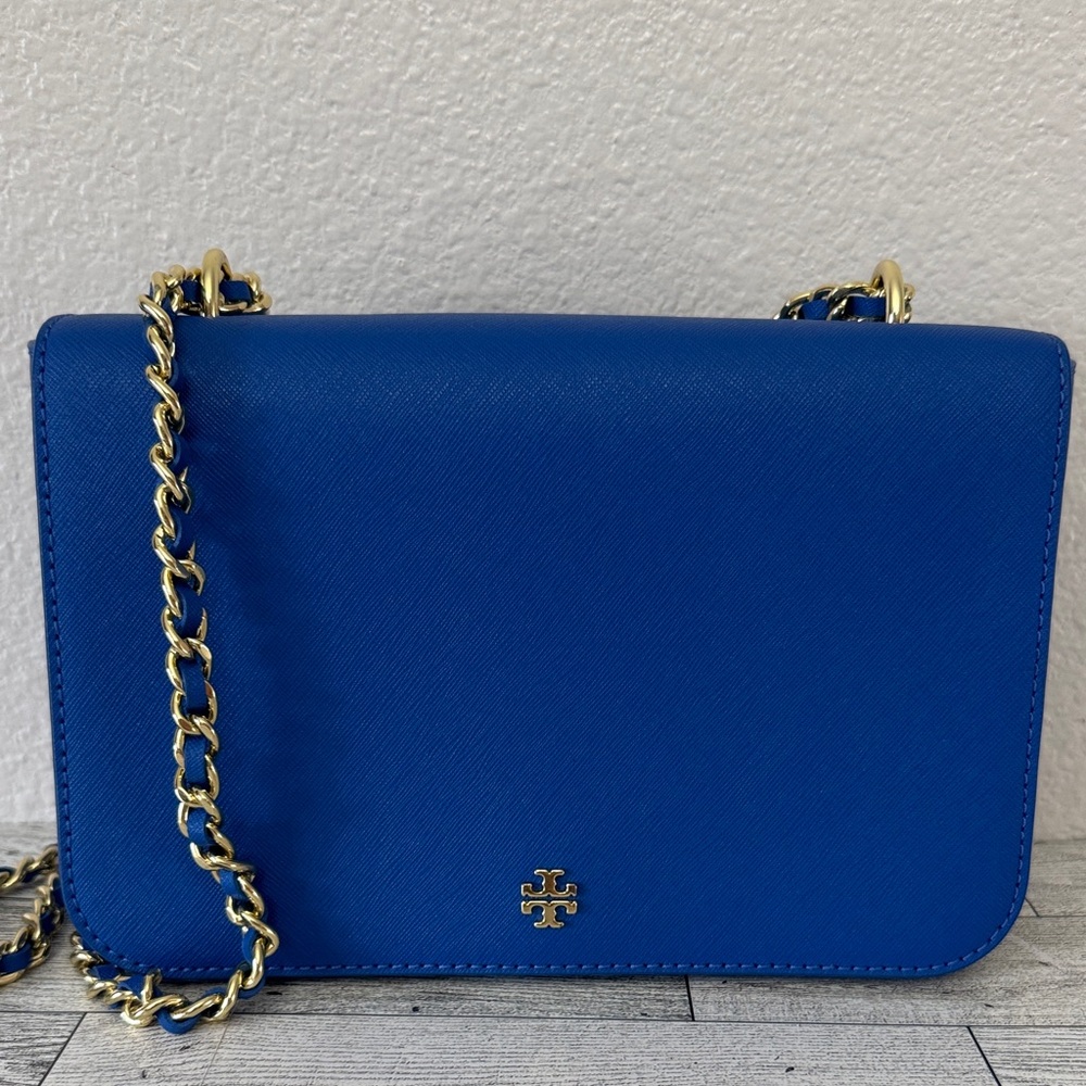 Tory Burch Emerson Saffiano Leather Adjustable Bag